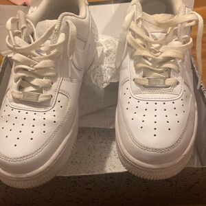 Air Force 1s - Size 7.5- All White